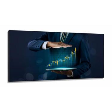 Imagem de Quadro Decorativo Sala Quarto Escritório Empreendedorismo em Tecido Ca