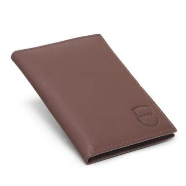 Imagem de Carteira Masculina Porta Cartão - HYPE, Marrom
