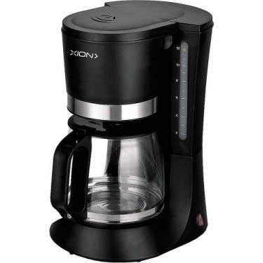 Imagem de Cafeteira Xion XI-CM12 220V - Preto/Prata