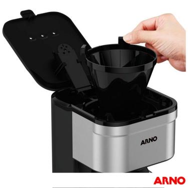 Imagem de Cafeteira ARNO Preferita Preta para Cafe em PO - CFPF 110V