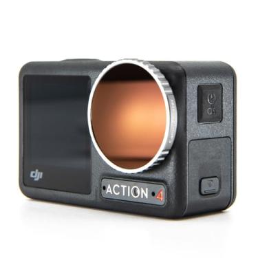 Imagem de Conjunto de filtros ND premium para DJI Osmo Action 4/Action 5 - Densidade neutra ND8, ND16, ND32