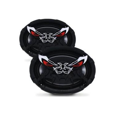 Imagem de Bomber Par Alto Falantes 6x9pol Bicho Papão Quadriaxial 100w