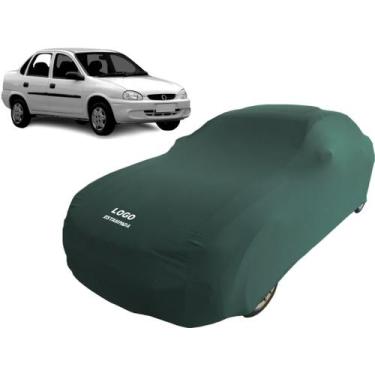 Imagem de Capa Carro Chevrolet Corsa Classic Proteger Pintura Riscos - Mz, Verde