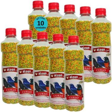 Imagem de Alcon club curió bicudo e azulão 325g super premium kit com 10