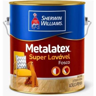 Imagem de Tinta Acrilica Fosca Premium Metalatex Super Lavável 3,6L - SHERWIN WI
