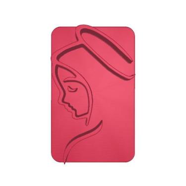 Imagem de Marcador Biscoito Pasta Batizado Nossa Senhora Perfil - DOCE IMPRESSO,