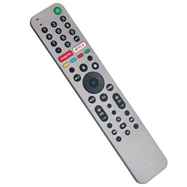 Imagem de PERFASCIN Controle remoto de voz de substituição RMF-TX600U adequado para Sony 4K UHD TV XBR-48A9S XBR-77A9G XBR-65A9G XBR-55A9G XBR-85Z9G XBR-85X950G XBR-75X950G XBR-65X950G XBR-55X950G 50G, pulseira