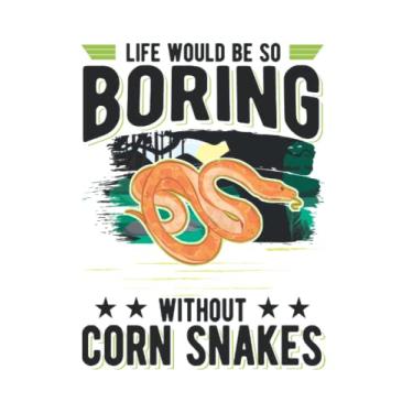 Imagem de Kornnatter Tagesplaner: Life would be so boring without Corn Snakes/Kalender 2023 & 2024 / Wochenplaner Tagesplaner Planer/Planungsbuch To-Do-Liste / 6x9 Zoll / 100 ausfüllbare Seiten