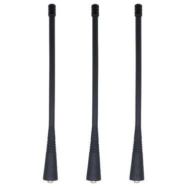 Imagem de Antena Walkie Talkie de 16.2 cm UHF 400-470MHz para Motorola EP450 HT1250 HT750 CP040 CP185 CP200 PR400 SP10 SP21