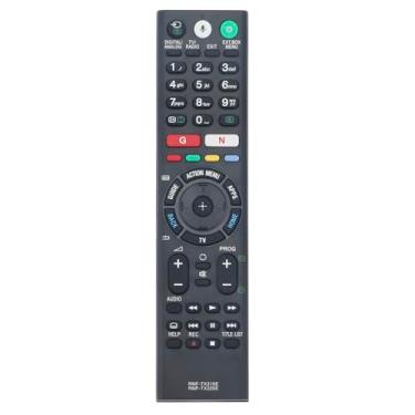 Imagem de Beyution Controle remoto de voz de substituição RMF-TX310E RMF-TX220E compatível com Sony Bravia Smart TV KD-65XF8596 KD-65XF8599 KD-43XE8004 KD-55XF8588 KD-55XF8596 KD-55XF8599 KD-55XF8599 55XF8 796