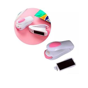 Imagem de Mini Seladora de Embalagem Plástico Portátil Manual