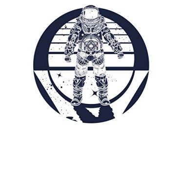 Imagem de Kosmos Weltall Weltraum Notizbuch: DIN A5 Liniert 120 Seiten Astronaut Apollo 11 Planet Mond Mars Kosmonaut Rakete Geschenkidee & Weihnachten Reise ... Planer Tagebuch Notizheft Notizblock