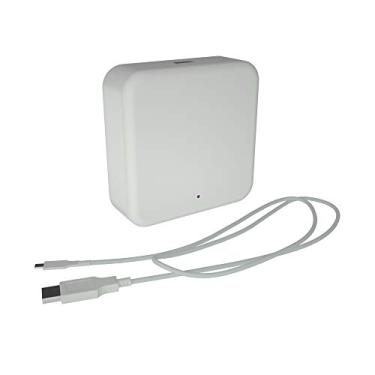 Imagem de HAIFUAN Hub de gateway para todos os bloqueios Bluetooth TTLOCK App, funciona para HFAD6300B, HFAM10B, HFAM20B (G2)