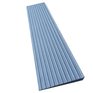 Imagem de F COME Rampa de Borracha de Elevação de 1,2" para Portas, Rampa para Cadeira de Rodas para Serviços Pesados, Antiderrapante, 1 Pacote, Cinza, Borracha Nativa, Rampa Elétrica para Deficientes, para Sol