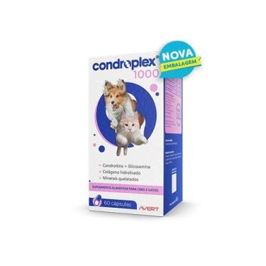 Imagem de Suplemento Alimentar Avert CondroPlex 1000 para Cães e Gatos de Médio 