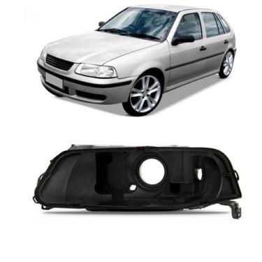 Imagem de Carcaça Farol Gol G3 1999 2000 2001 2002 2003 Foco Simples - SP ACESSÓ