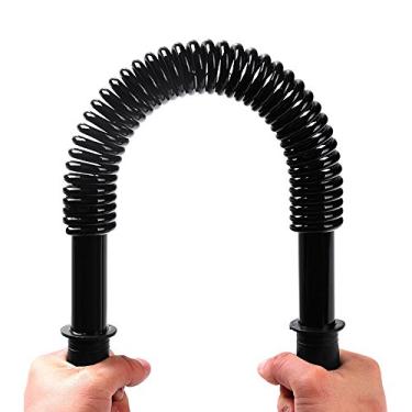 Imagem de Boshen Barra Power Twister de 29,9 kg, barra de exercícios para treino de força para braço e peito para musculação de braço e peito