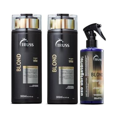 Imagem de Kit TRUSS Blond Reconstrutor Uso Obrigatório Blond (3 Produtos)
