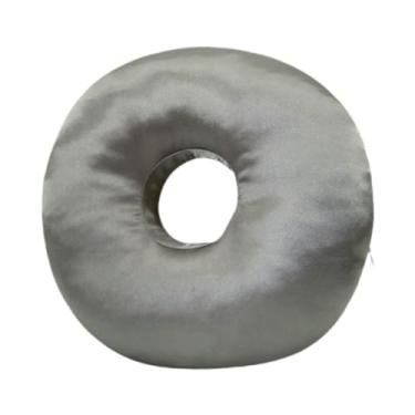 Imagem de Ｂｅｓｇａ Travesseiro de travesseiro perfurado travesseiro, tampa lavável ergonômica com guardas de zíper protetor confortável o em forma de orifício da orelha, Cinza Escuro