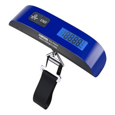 Imagem de Balança de bagagem Dr.meter PS02 eletrônica de 50 kg com LCD azul