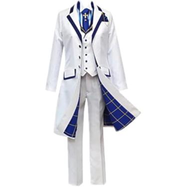 Imagem de Cos Anime Fate Grand Order Arthur Pendragon King Arthur Fantasia Cosplay FGO Sabre Jaqueta Casaco Conjunto Completo Terno, Feito sob medida, One Size