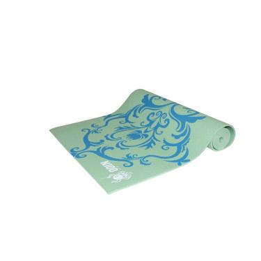 Imagem de Tapete Para Yoga Verde Colchonete Pilates Pvc Odin Fit