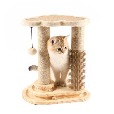 Imagem de Rascador de Gato para 4 Pets - Cat Self Groomer 45cm