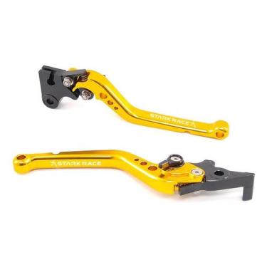 Imagem de Manete Esportivo Longo Stark Yamaha Ybr Factor 125 Lona - Stark Race, 