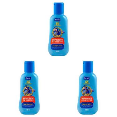 Imagem de Kit 3 Und Repelente Baruel Kids 100ml