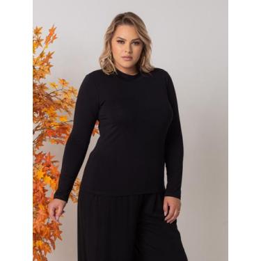 Imagem de Cacharrel Segunda Pele Plus Size Viscolycra Manga Longa - Cacharrel St