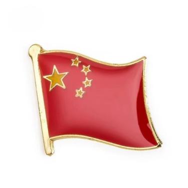 Imagem de Broche Oficial Bandeira China Pin País Asiático Pequim Comércio Chinês