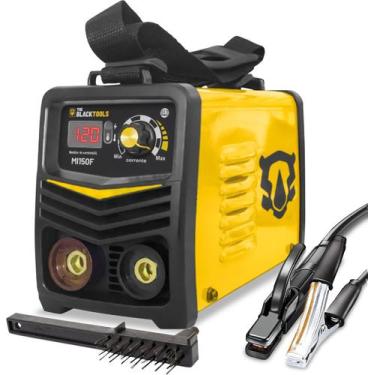 Imagem de Maquina De Solda Inversora Eletrica Portátil Mma Eletrodo Cor Amarelo 