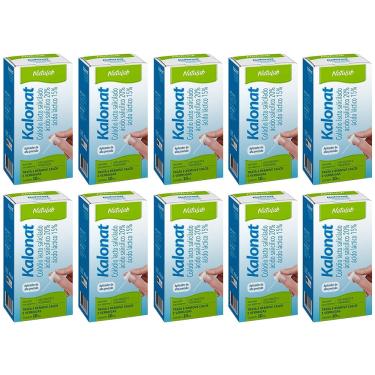 Imagem de Kalonat ácido salicílico para calos e verrugas - natulab - kit 10x10ml