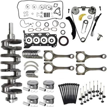 Imagem de Kit de revisão de reconstrução do motor 13401-37021 2ZRFE Conjunto de bielas e rolamentos Kit de corrente de distribuição de parafusos de junta de cabeça com cambota para Toyota Corolla Prius Scion xD
