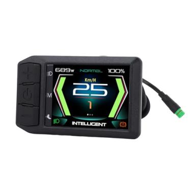 Imagem de Bicicleta elétrica 600C Display Painel Avançado CAN Protocolo Ilimitado IPS Tela IP65 À Prova D 'Água Compatível com Mid Drive Motors M500 M510 M600 M800 M820 M410 Modelos