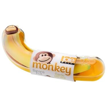 Imagem de MSC International 77711 Joie Monkey Banana Storage Pod, BPA-Free, FDA approved, 8.5 x 2.5-Inches, Yellow