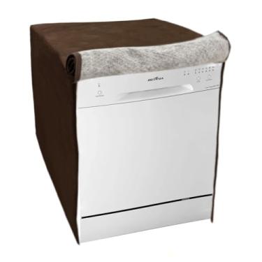 Imagem de CAPA PARA LAVA LOUÇAS BRITÂNIA 8 SERVIÇOS BLL10B IMPERMEÁVEL FLEX (Marrom)