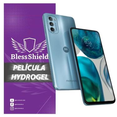 Imagem de Película Hydrogel Privacidade Compatível Com Moto G - BlessShield Cobertura Total (Moto G52)
