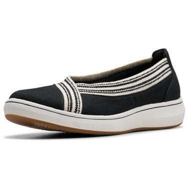 Imagem de Clarks Mocassim feminino BreezeSky Air CloudSteppers, Tecido preto, 40