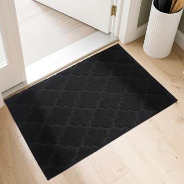Imagem de COSY HOMEER Tapete para porta interna, tapete antisujidade, sapatos molhados e patas, porta da frente, entrada externa, bem-vindo, exterior, entrada para cães, gatos, antiderrapante, lavável na