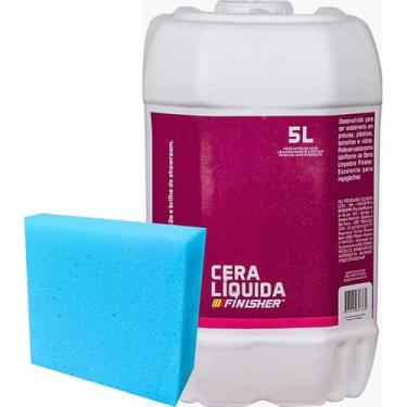 Imagem de Cera De Carnaúba Líquida Automotiva Finisher 5 Litros