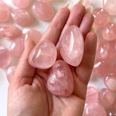 Imagem de Pedra Quartzo Rosa Rolado 3 a 4cm Cristal natural - New Infinity