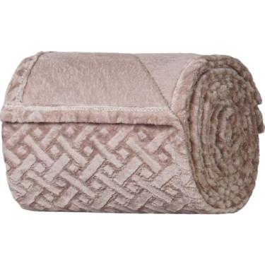 Imagem de Manta Queen Brushed New Microfibra Flannel 100% Poliéster 220x230 Funghi