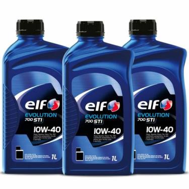 Imagem de Kit 3x Óleo Semissintético Elf Evolution 700 10w40 STI SN