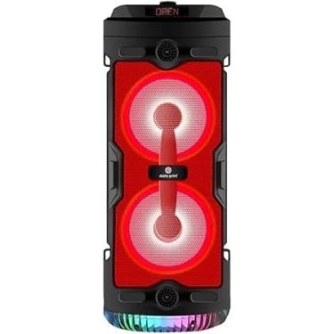 Imagem de Caixa de Som Bluetooth 423B, 10W, Portátil com LED RGB, USB, MP3, Rádio FM, Entrada para Microfone