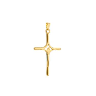 Imagem de Pingente Dourado Crucifixo