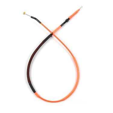 Imagem de Cabo de embreagem Arashi para Kawasaki Ninja ZX6R 2009-2018, linha de fio inoxidável e acessórios de substituição de motocicleta de borracha peças laranja