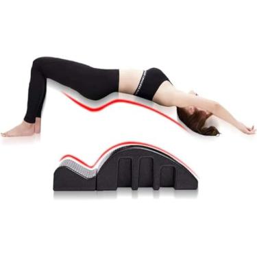 Imagem de Cama De Massagem Epp Pula Arc, Multiuso Pilates Arc Spie Correctio Cervical Correctio Yoga Back Massager Maca Spial Orthosis Equipmet Relax Stretcher Para Suporte Lombar
