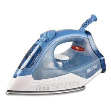 Imagem de Ferro a Vapor Mallory Eros  Base Cerâmica, Spray de Água, Salva Botões