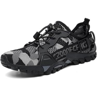 Imagem de Homens Respiráveis Correndo Descalços Sapatos Leves De Trekking Sapatos De Caminhada Mulheres Sapatos De Caminhada Juventude Meninos Meninas Tênis